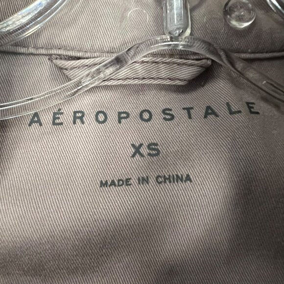Aeropostale Women's Zip Up Jacket Collared Mauve Size XS Pockets - Picture 8 of 9